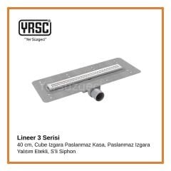 Lineer 3 Serisi, 40 cm, Cube