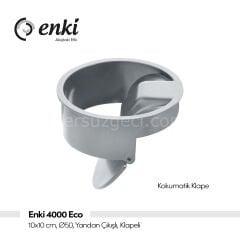 ENKİ 4000 Eco, 10x10cm, Ø50, Yandan Çıkışlı, Klapeli