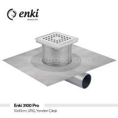 ENKİ 3100 Pro - 10x10cm, Ø50, Yandan Çıkışlı