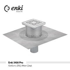 ENKİ 3100-Pro 10x10 Ø50 Alttan Çıkışlı