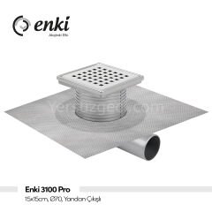 Yalıtım 1 Serisi - 15x15cm, Ø70, Yandan Çıkışlı