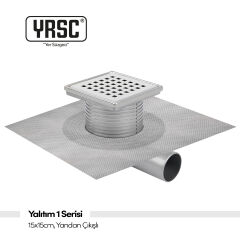Yalıtım 1 Serisi - 15x15cm, Ø100, Yandan Çıkışlı