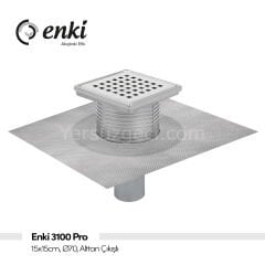 Yalıtım 1 Serisi - 15x15 cm Ø70 Alttan Çıkışlı