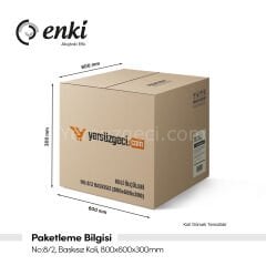 Enki 3100 Pro - 15x15cm, Ø50, Yandan Çıkışlı, Seramik Uyumlu
