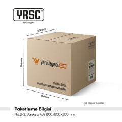 Yalıtım 1 Serisi - 10x10cm, Ø50, Yandan Çıkışlı, Seramik Uyumlu