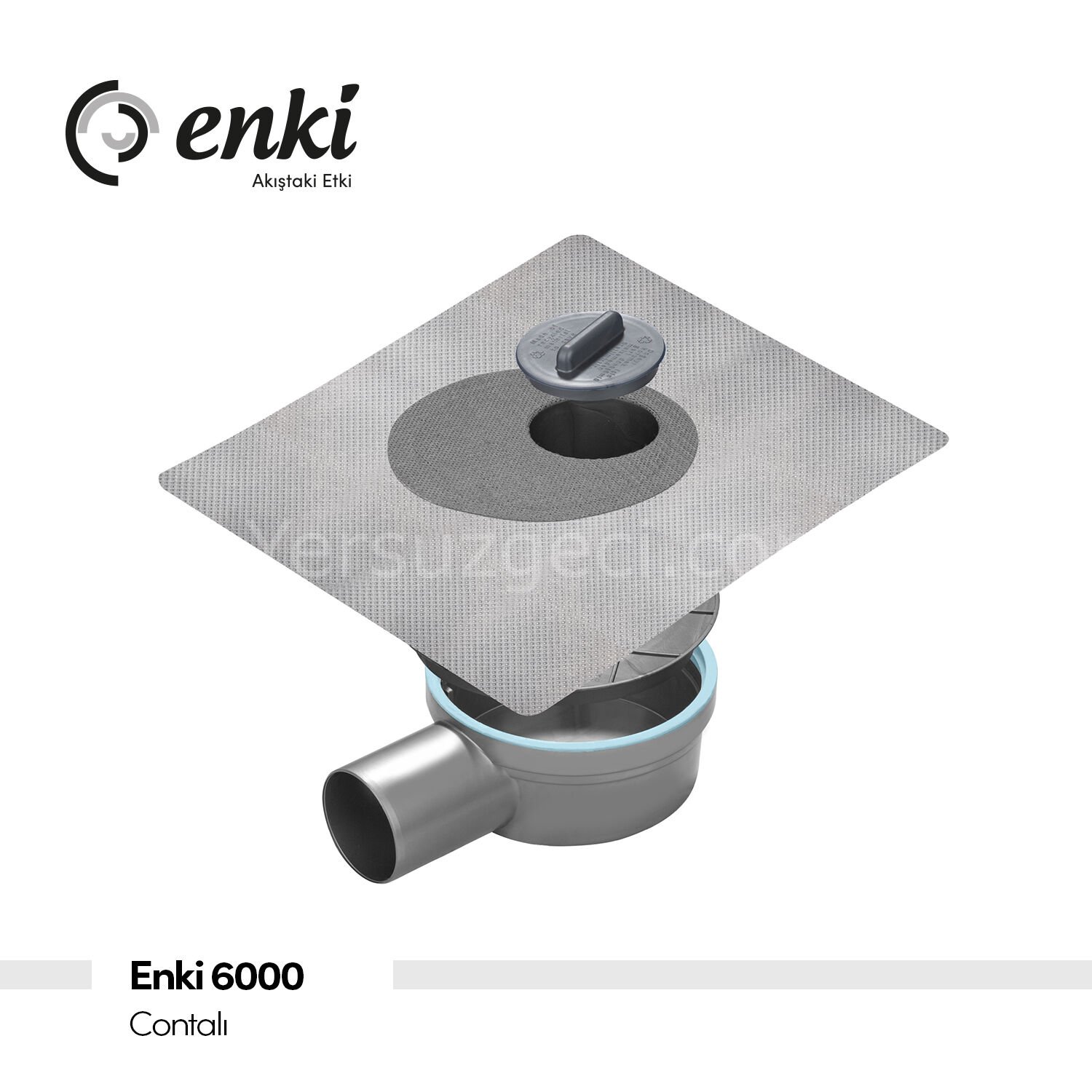 ENKİ 6000 Ø50 Yandan Çıkışlı Contalı