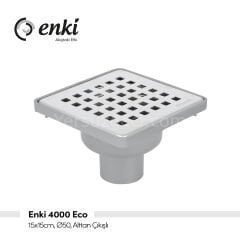 ENKİ 4000 Eco, 15x15, Ø50, Alttan Çıkışlı
