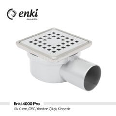 ENKİ 4000 Pro - 10x10cm, Ø50, Yandan Çıkışlı