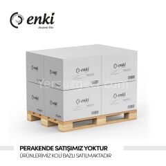 ENKİ 3100 Pro - 10x10cm, Ø70, Alttan Çıkışlı (Siyah, Fileli)