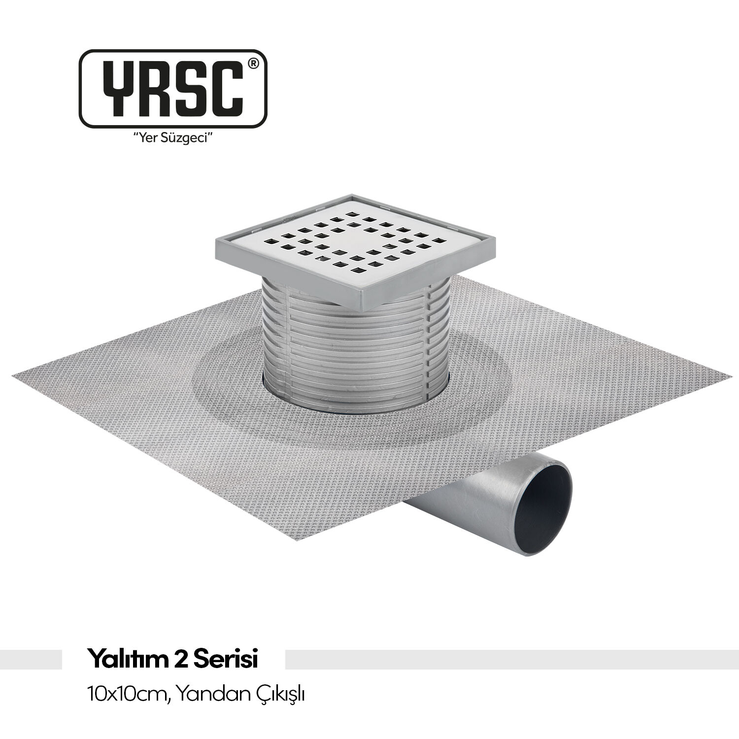 Yalıtım 2 Serisi - 10x10cm, Ø50, Yandan Çıkışlı 60'lı Koli