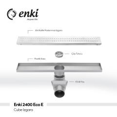 ENKİ 2400-Eco E 40 cm Cube 46'lı Koli