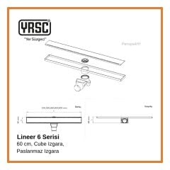 Lineer 6 Serisi - 60 cm Cube