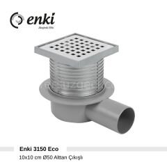 ENKİ 3150 Eco - 10x10cm, Ø50, Yandan Çıkışlı 75'li Koli
