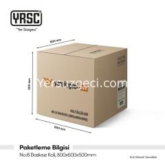 Süzgeç 5 Serisi - 10x10cm, Ø50, Alttan Çıkışlı -  Mebran Uyumlu