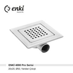 ENKİ 4000 Pro - 20x20cm, Ø50, Yandan Çıkışlı