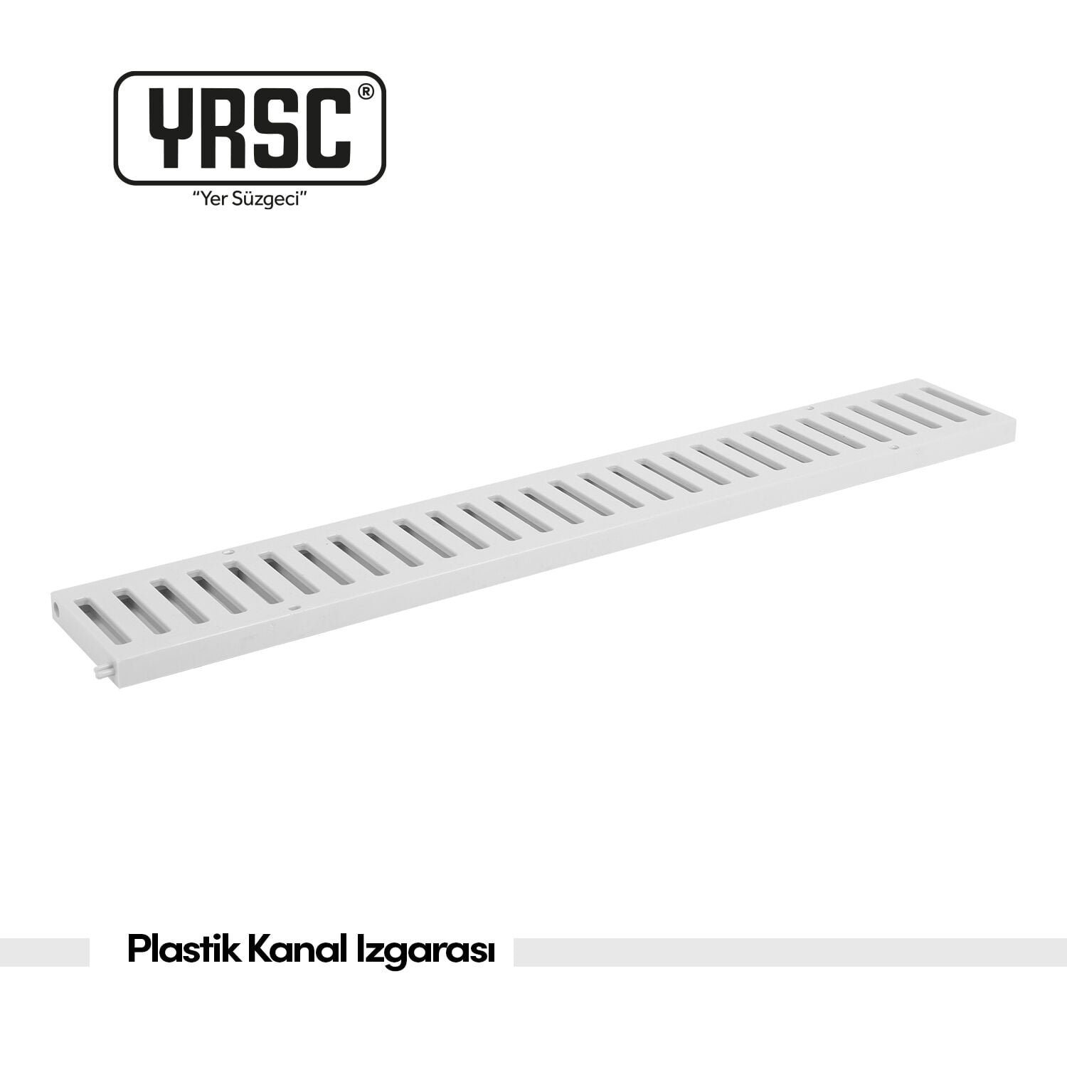YRSC Plastik Kanal Izgarası 80x500x70 mm