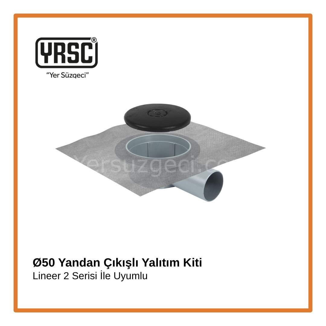 Ø50 Yandan Çıkışlı Yalıtım Kiti